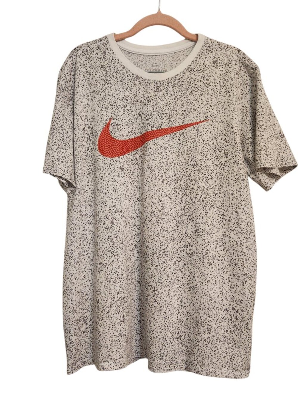 Nike Men's Dri Fit Athletic Cut Speckled T-Shirt Size L